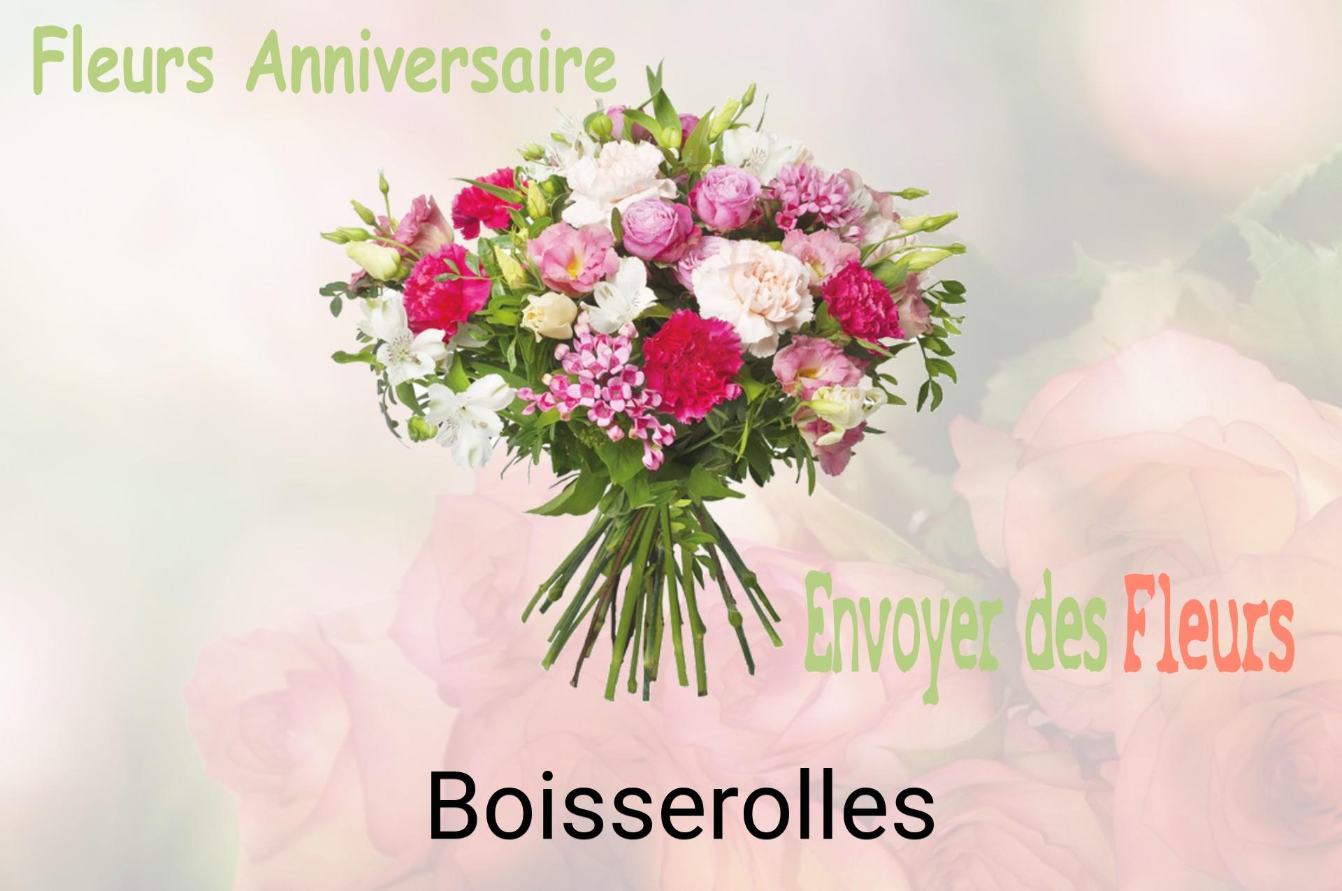 Bouquet de fleurs d’anniversaire livré à Boisserolles