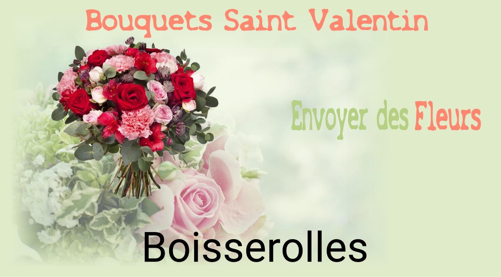 Roses de Saint-Valentin livrées à Boisserolles